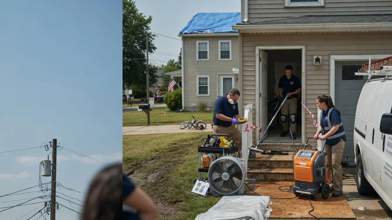 Water Damage Repair in Kawkawlin, MI near me